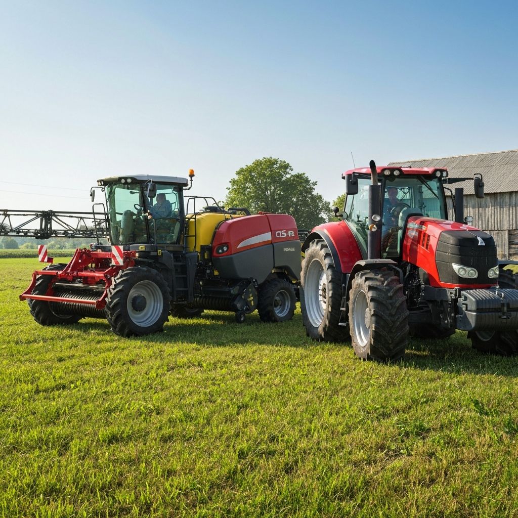 Tractor agrícola